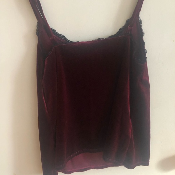 3 for $20❤️Ultra Flirt Red Velvet Camisole Adjustable Straps Size Small - Picture 8 of 9